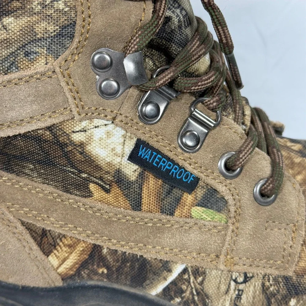Itasca Women 6 Waterproof Hunting Boots 800g Thinsulate Camo Suede 5520010